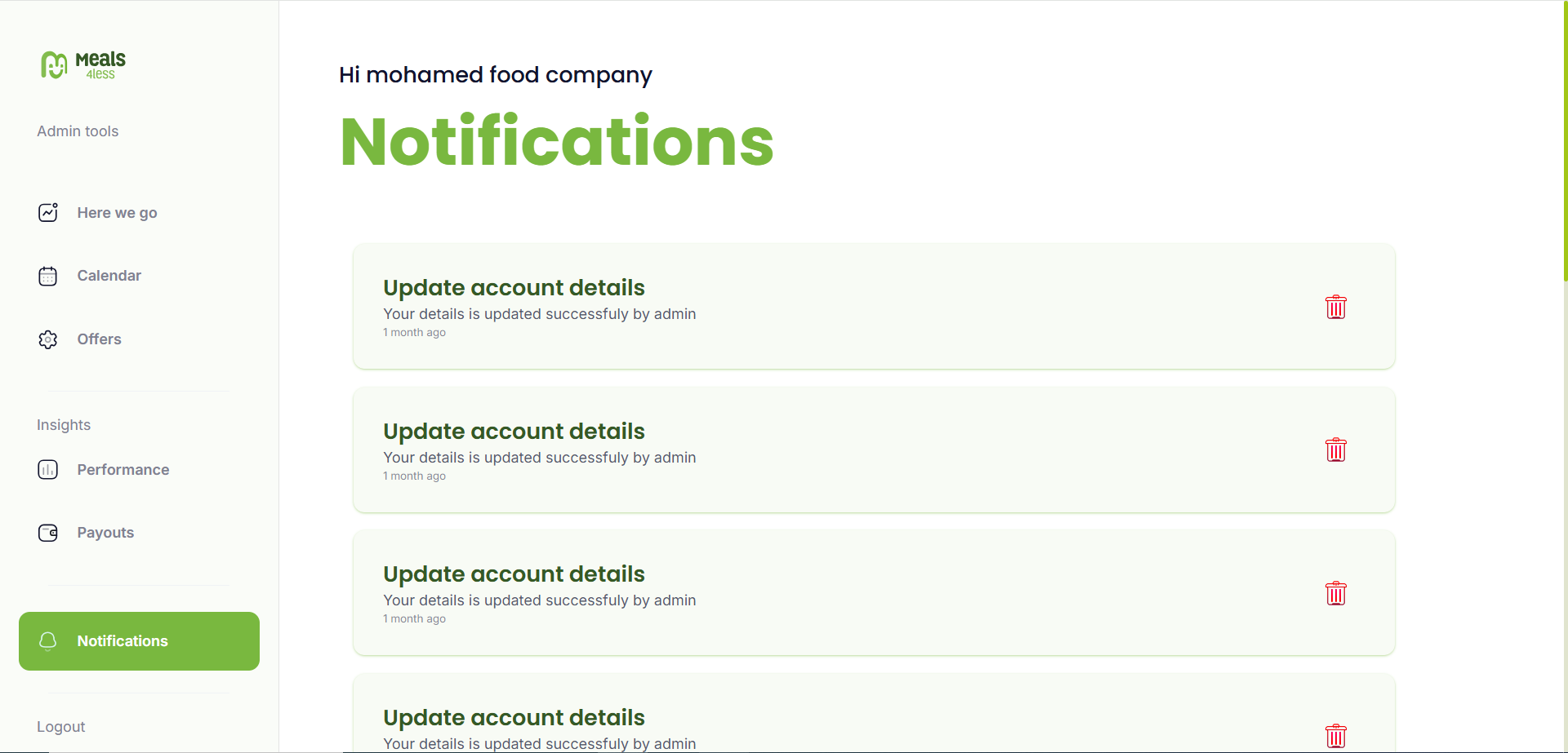 notifications